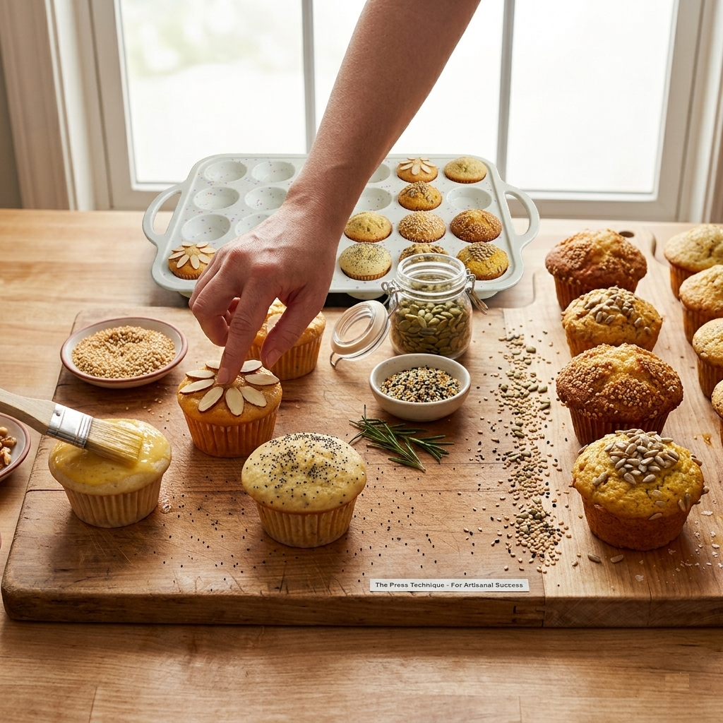 Seed & Nut Toppers: How to Make Muffins Look Artisanal