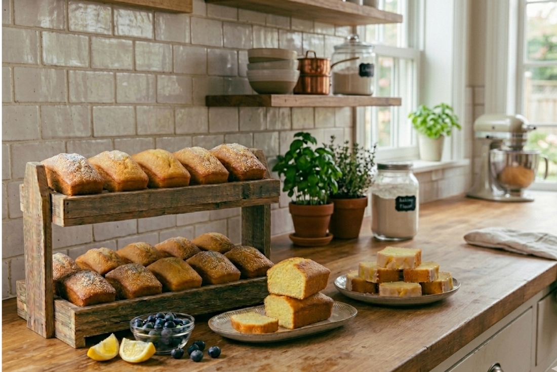 Individual Pound Cakes: Mini Loaf Pan Perfect Portions