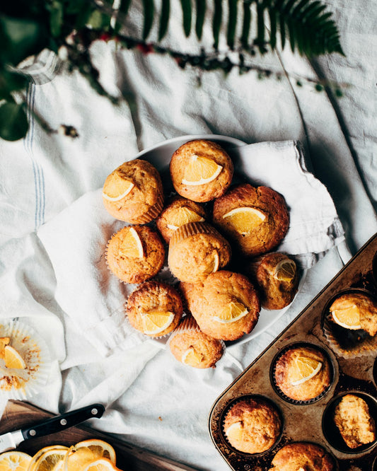 Savory golden muffins ready for cheese crust technique